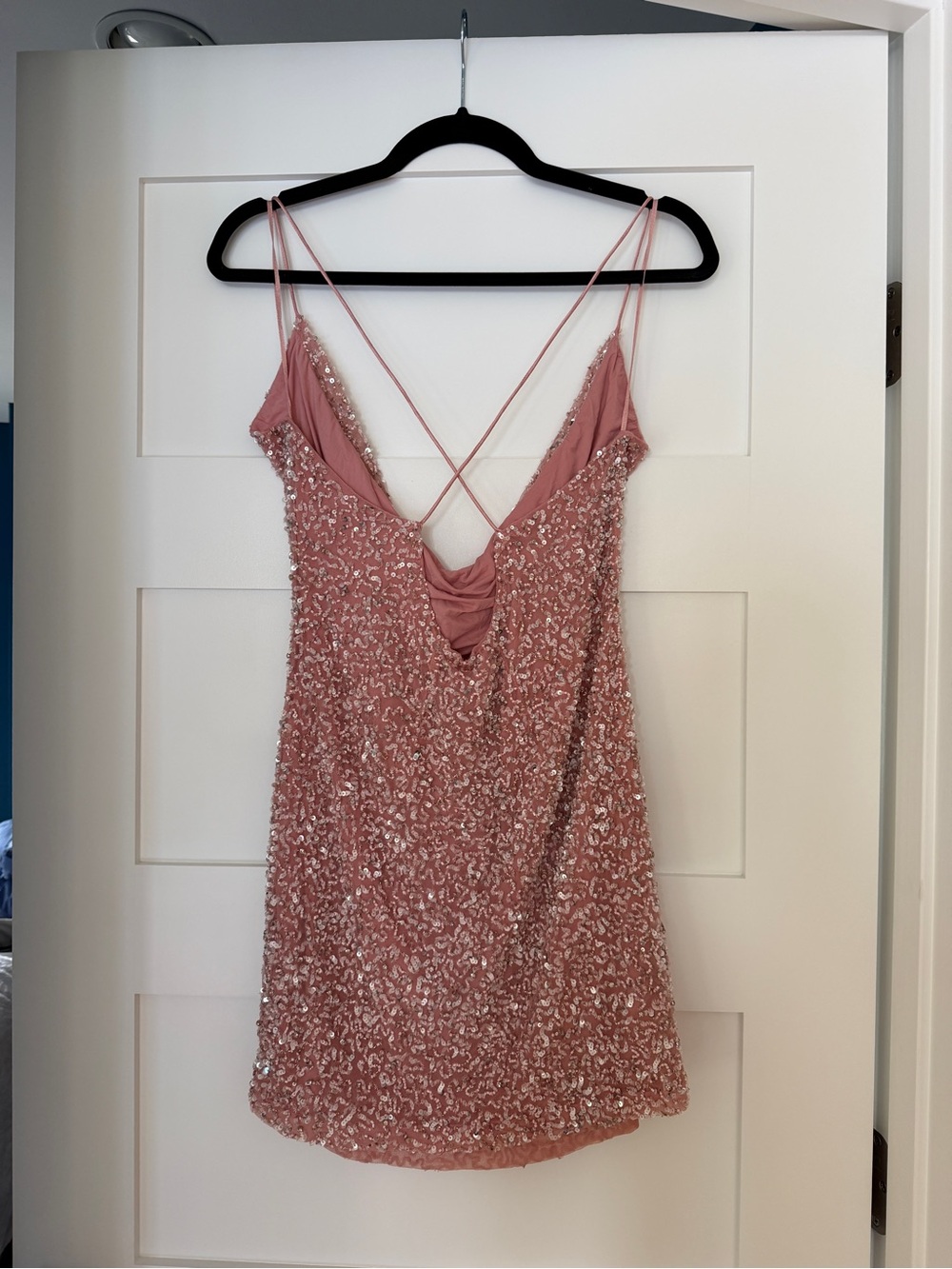Retrofete Mich Mini Dress Sequin NWT - Picture 3 of 6